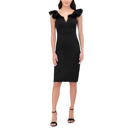Eliza J Women's Cap-Sleeve Lace Gown