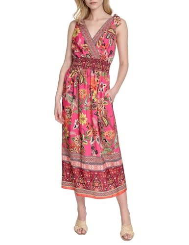 Sleeveless Twist Front Maxi Dress | Eliza J