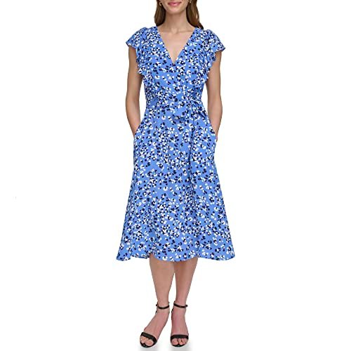 Eliza J Women's Midi Fit & Flare Dress
